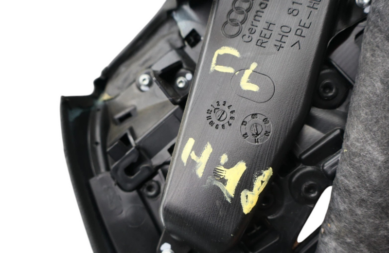 Load image into Gallery viewer, 11-18 Audi A8 Quattro Front Left Driver Side Interior Door Panel Black Suede Oem