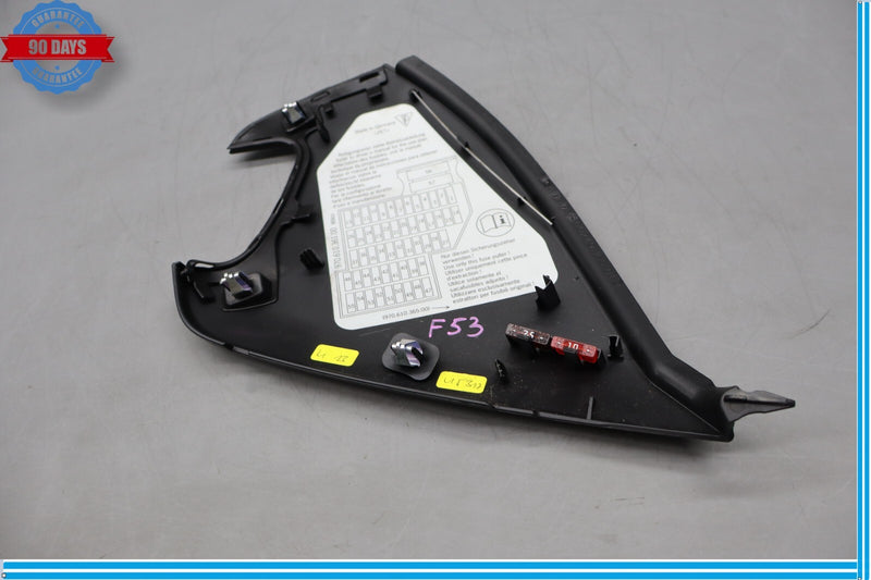 Load image into Gallery viewer, 10-16 Porsche Panamera Left Driver Side Dashboard End Cap Trim Cover Oem