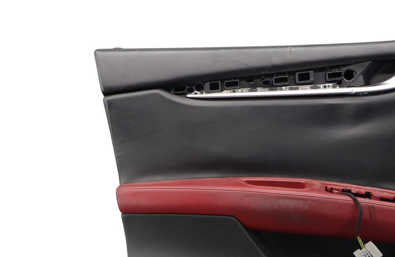 Load image into Gallery viewer, 14-22 Maserati Ghibli M157 Front Left Driver Side Interior Door Cover Panel Oem