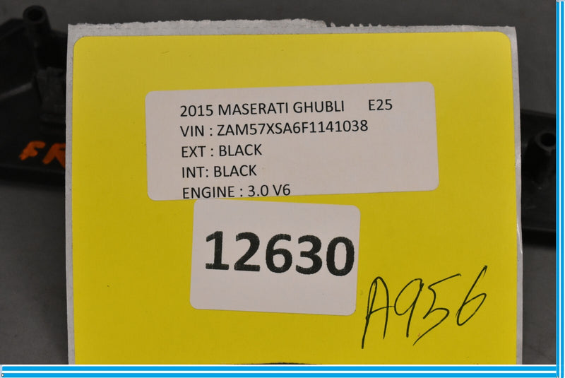 Load image into Gallery viewer, 14-17 Maserati Ghibli Front Right Passenger Side Door Trim Molding Black Oem
