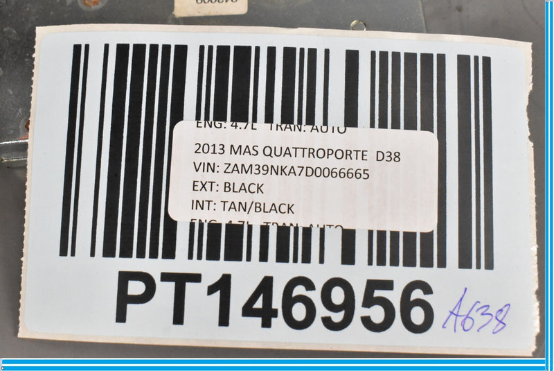 Load image into Gallery viewer, 09-13 Maserati Quattroporte M139 Rear Left Antenna AM/FM Amplifier Module Oem