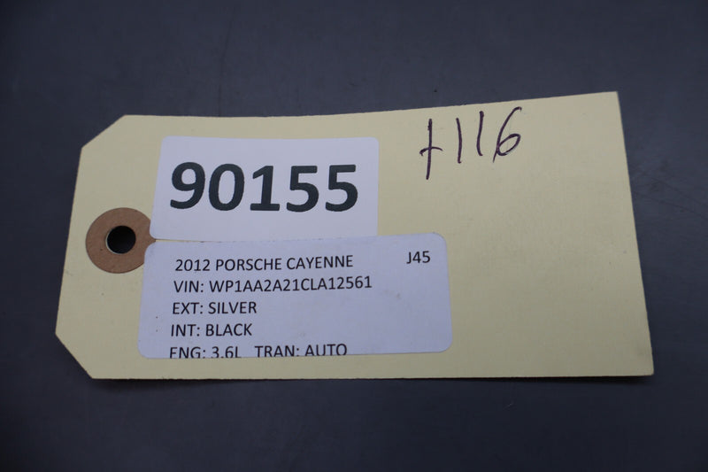 Load image into Gallery viewer, 11-18 Porsche Cayenne 958 Hybrid S Rear Right Quarter D-Pillar Upper Trim Oem
