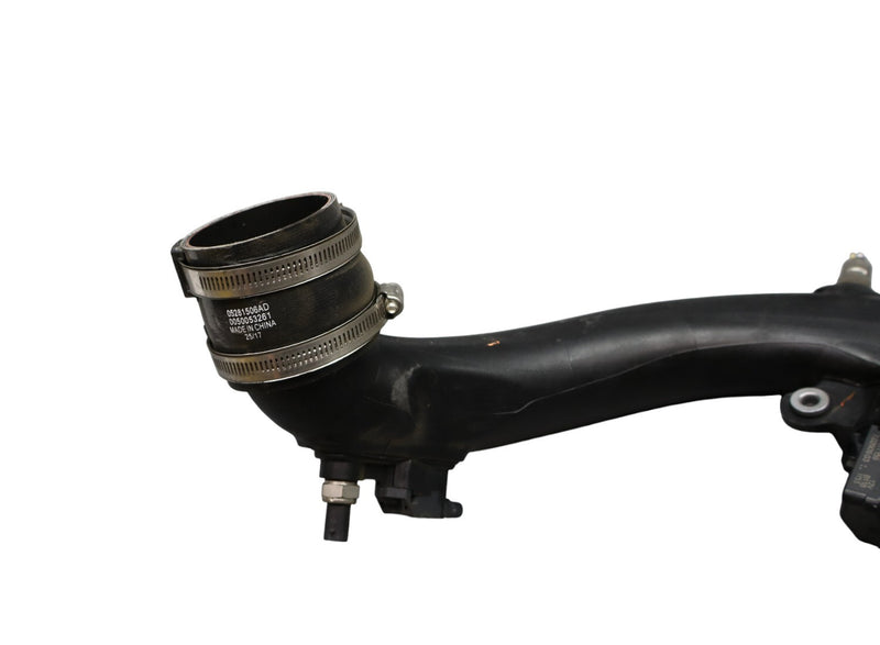 Load image into Gallery viewer, 17-19 Alfa Romeo Giulia Engine Intercooler Hose Tube w/Sensor 05281937 Oem
