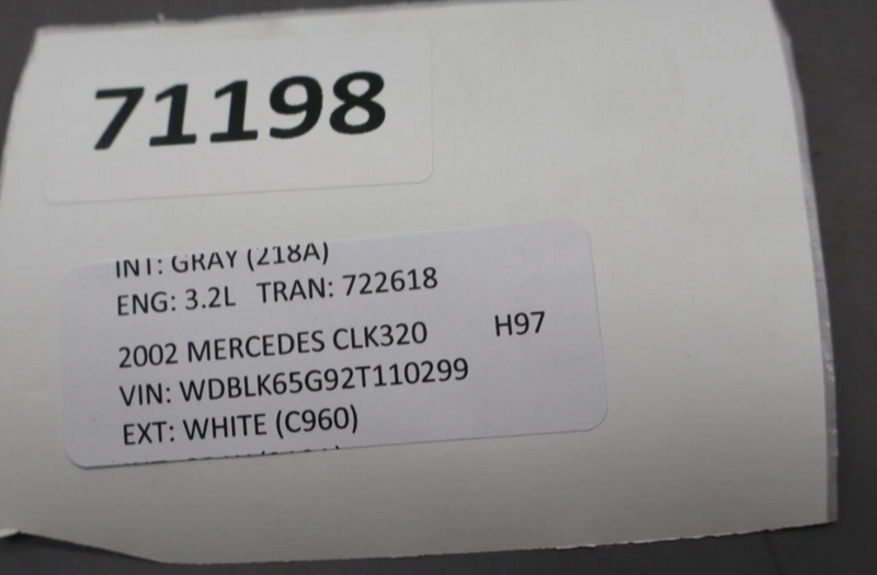 Load image into Gallery viewer, 98-03 Mercedes W210 E320 CLK320 Front Left Driver Side Door Window Glass Oem