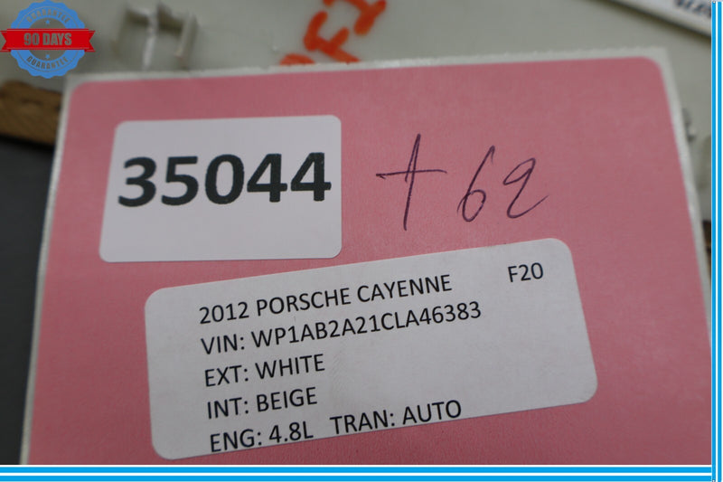 Load image into Gallery viewer, 11-17 Porsche Cayenne Rear Right Passenger Side C-Pillar Trim Plate Cover Oem
