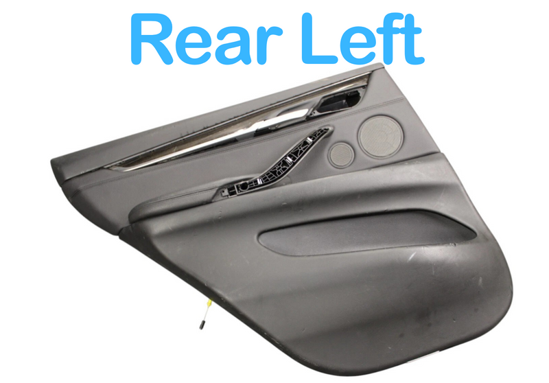 Load image into Gallery viewer, 14-18 BMW X5 Rear Left Driver Side Interior Door Cover Panel 51427292103 Oem