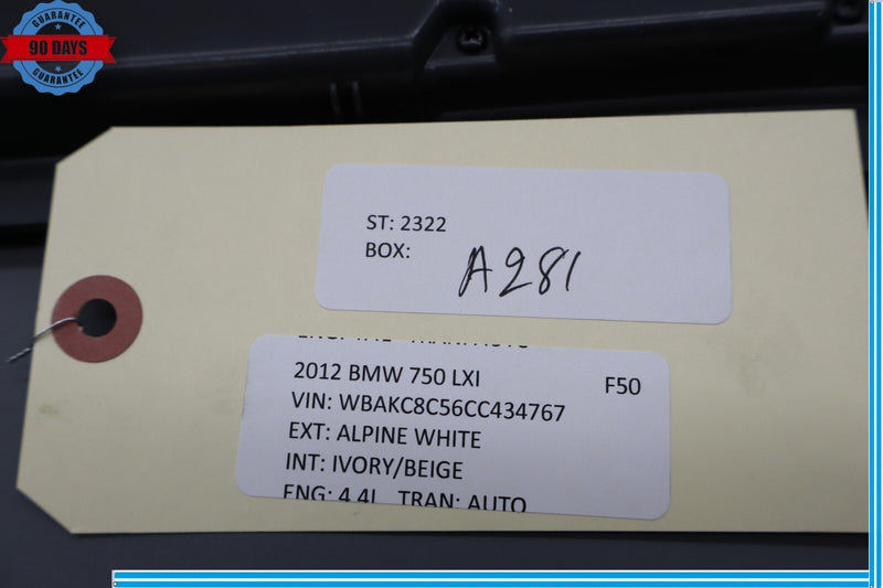 Load image into Gallery viewer, 09-15 BMW 750Li xDrive Rear Right Trunk Compartment Cover Trim Panel Oem