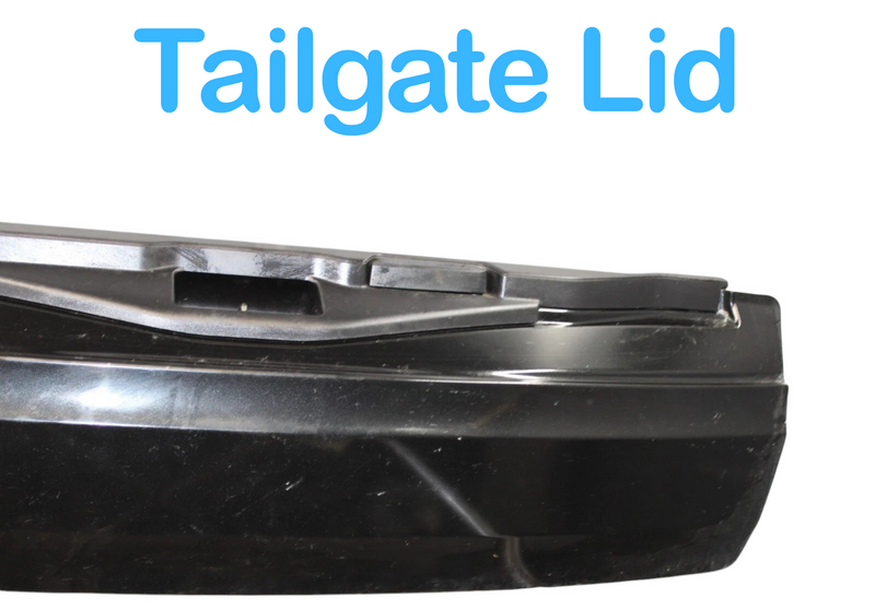 Load image into Gallery viewer, 07-13 BMW X5 E70 Rear Lower Bottom Trunk Liftgate Door Lid Hatch Black Oem