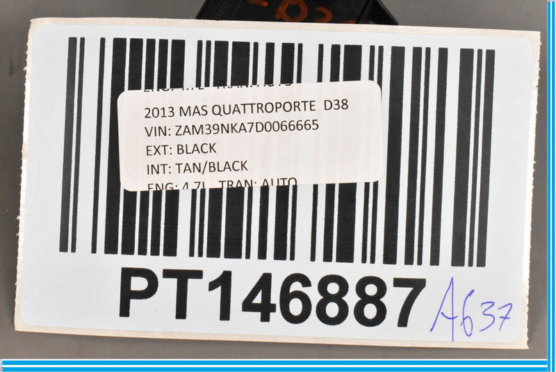 Load image into Gallery viewer, 04-13 Maserati Quattroporte M139 Front Left Driver Seat Adjustment Switch Oem