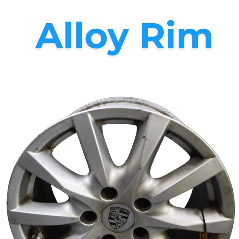 Load image into Gallery viewer, 11-14 Porsche Cayenne 958 Hybrid 10 Spoke 18" Wheel Rim Alloy 7P5601025 Oem