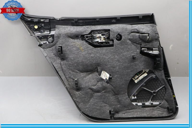 Load image into Gallery viewer, 10-16 Porsche Panamera Rear Right Side Interior Door Panel Cover Black Oem