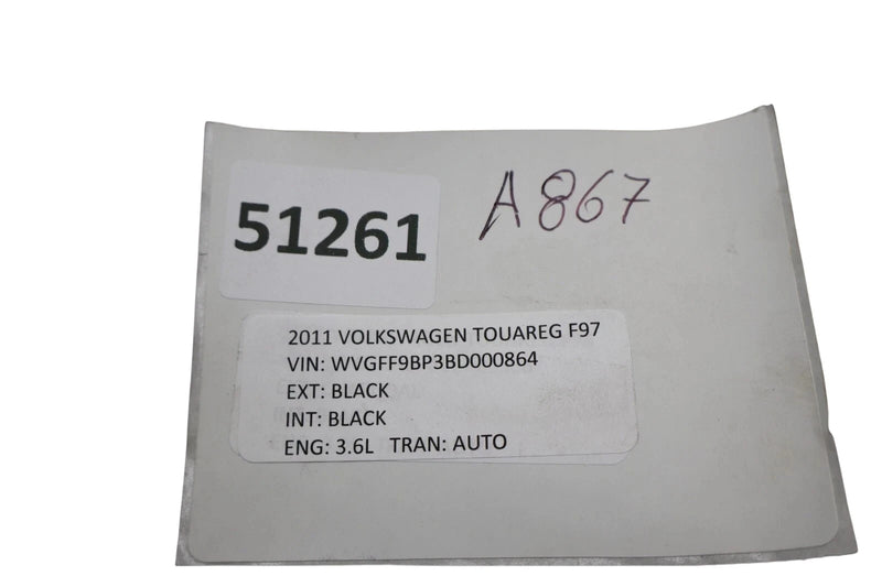 Load image into Gallery viewer, 11-18 Volkswagen VW Touareg Front Right Passenger Side Exterior Door Handle OEM