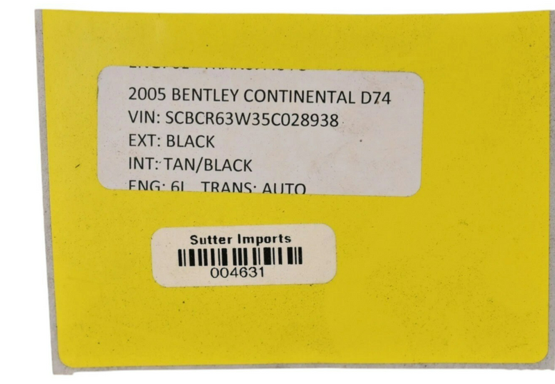 Load image into Gallery viewer, 03-17 Bentley Continental Front Center Console Armrest Arm Rest 3W0863457 Oem