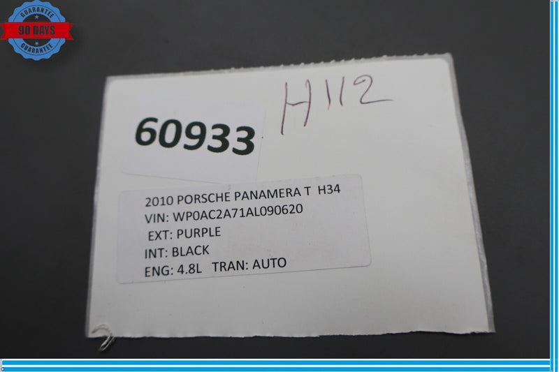Load image into Gallery viewer, 10-13 Porsche Panamera Interior Rear View Mirror Cover Black 7PP863081 Oem