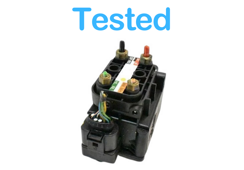 Load image into Gallery viewer, 10-19 Jaguar XJ XJR Air Suspension Control Valve Block Solenoid AW933B486AA Oem