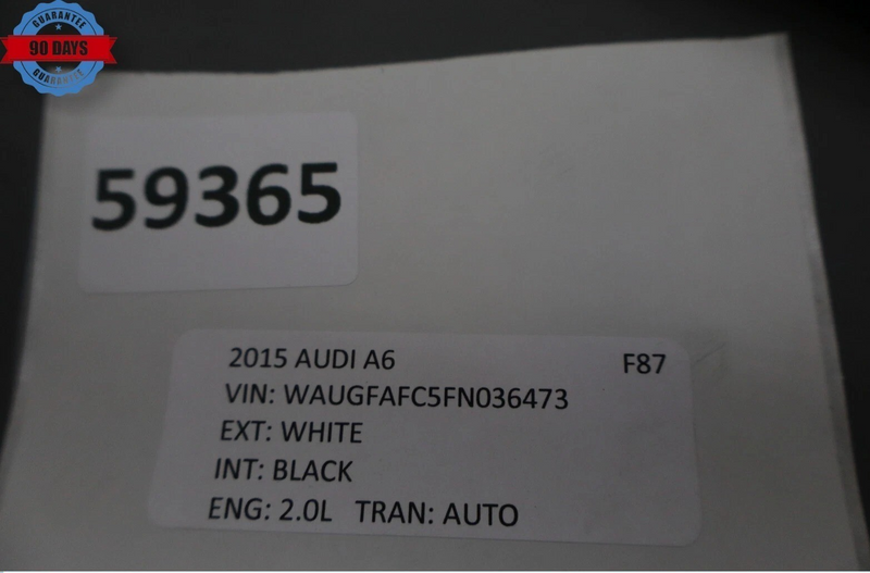 Load image into Gallery viewer, 11-18 Audi A6 Front Upper Sunroof Moon Roof Glass Window 43R005274 OEM