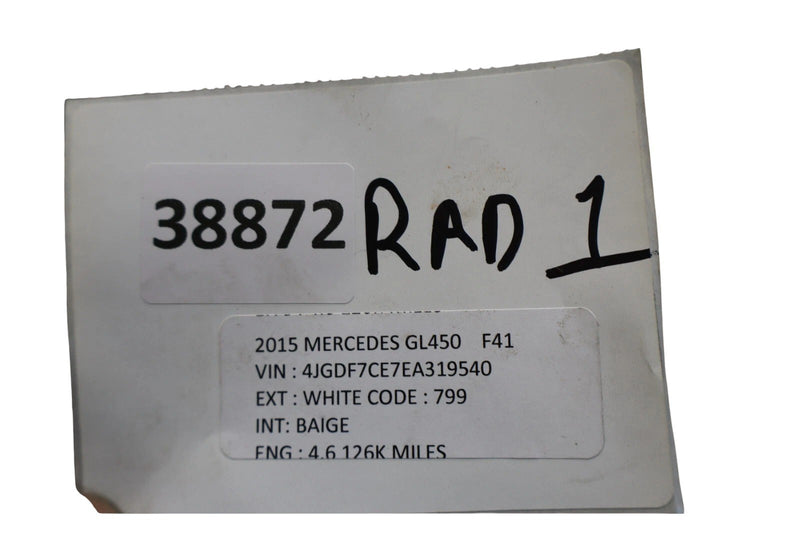 Load image into Gallery viewer, 13-19 Mercedes GL450 GL550 GLS550 Engine Water Cooling Coolant Radiator Oem