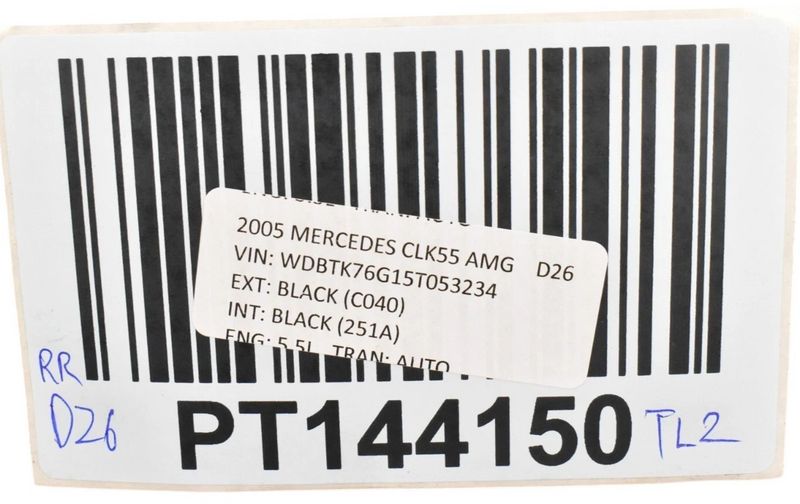 Load image into Gallery viewer, 03-05 Mercedes W209 CLK500 CLK55 AMG Right Passenger Tail Light Tail Lamp Oem