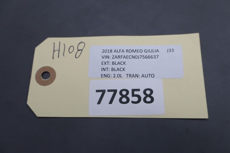 Load image into Gallery viewer, 17-19 Alfa Romeo Giulia Front Right Passenger Side Seat Belt Retractor Oem