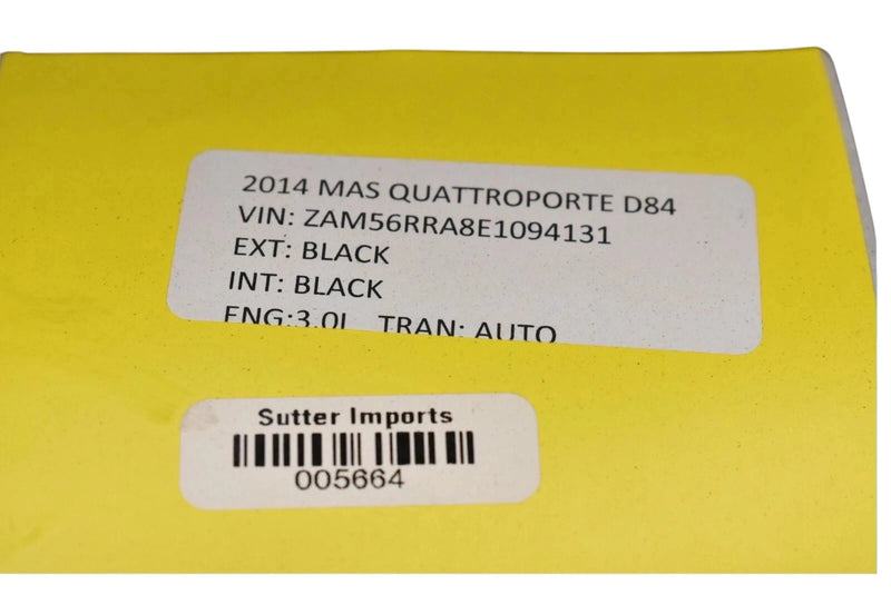 Load image into Gallery viewer, 14-21 Maserati Quattroporte 3.0L V6 Engine Cover Shield Guard 670003410 OEM