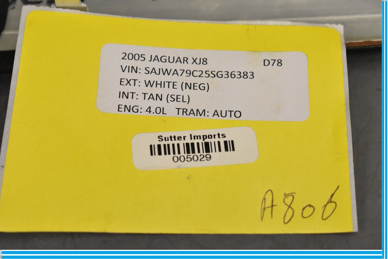 Load image into Gallery viewer, 04-07 Jaguar XJ8 XJR Front Right Side Door Panel Trim Handle Cover Bezel Oem
