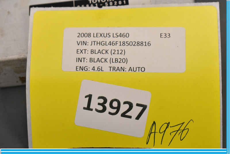 Load image into Gallery viewer, 07-12 Lexus LS460 Front Left Driver Side Seat Control Module ECU Oem