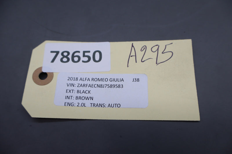 Load image into Gallery viewer, 17-20 ALFA Romeo Giulia Rear Right Or Left Side Seatbelt Seat Belt Retractor Oem