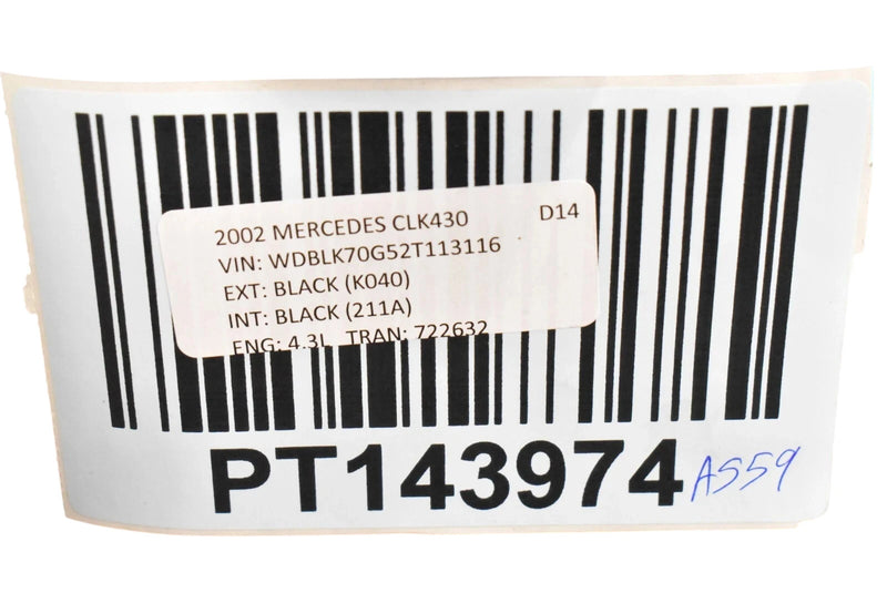 Load image into Gallery viewer, 98-03 Mercedes W208 CLK430 CLK320 E320 Steering Column Switches 2105450224 OEM
