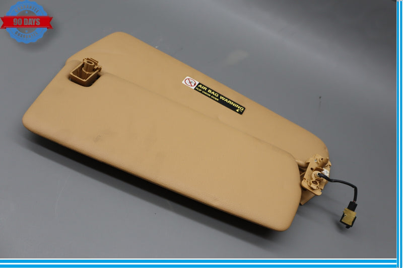 Load image into Gallery viewer, 08-10 Porsche Cayenne Right Passenger Side Interior Sun Visor 7L5857552 Tan Oem