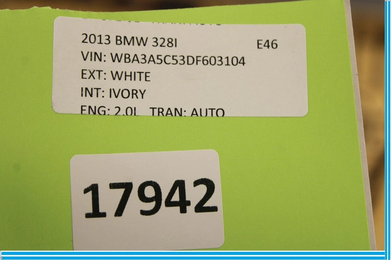 Load image into Gallery viewer, 12-18 BMW 328i 320i F30 Front Right Passenger Side Interior Door Panel OEM