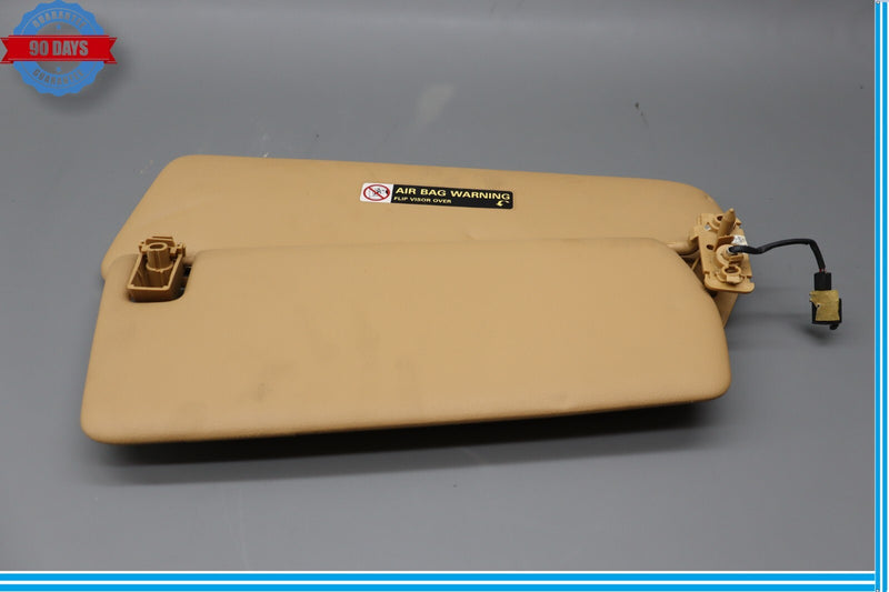 Load image into Gallery viewer, 08-10 Porsche Cayenne Right Passenger Side Interior Sun Visor 7L5857552 Tan Oem