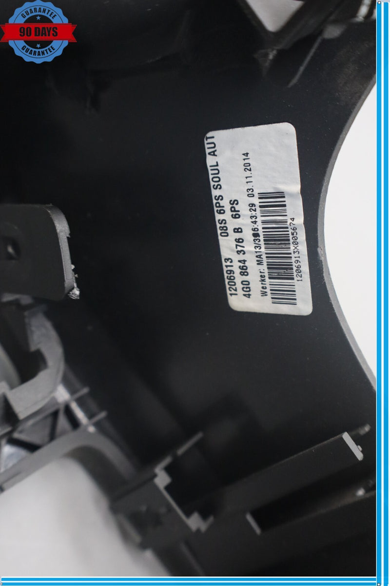 Load image into Gallery viewer, 12-18 Audi A6 Quattro Center Console Back Panel & Power Outlet Bezel Oem