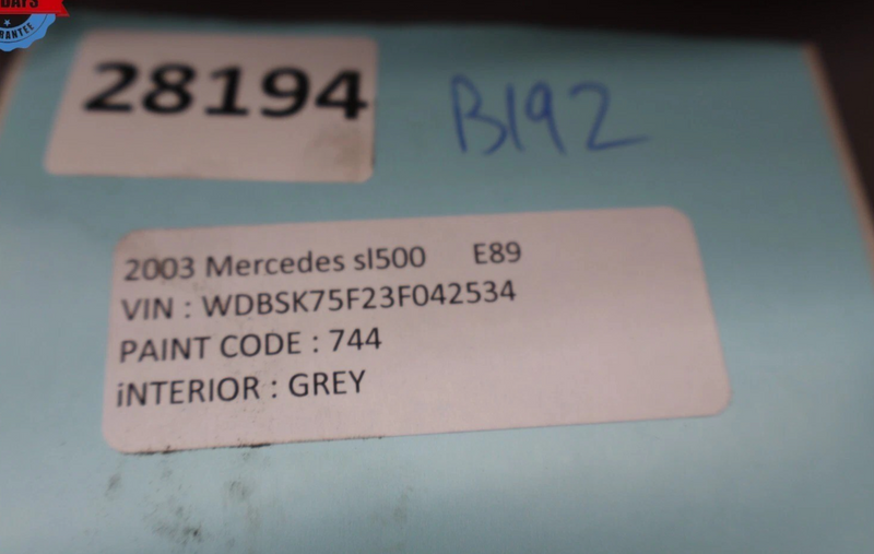 Load image into Gallery viewer, 98-11 Mercedes-Benz SL500 SL600 Mass Air Flow Sensor w/ Housing A1130940048 Oem