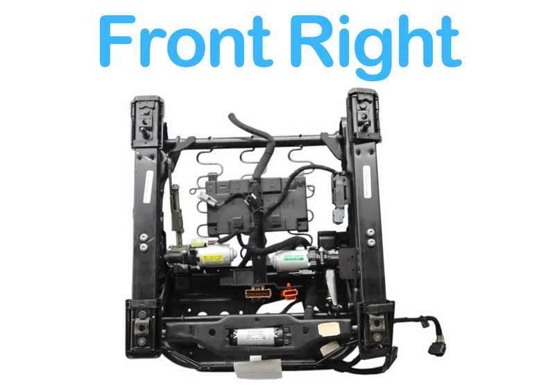 Load image into Gallery viewer, 14-22 Maserati Ghibli Front Right Passenger Side Seat Rail Track W/ Motors Oem