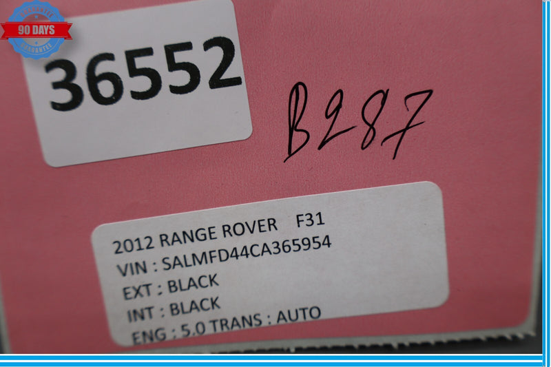 Load image into Gallery viewer, 07-12 Land Rover Range Rover Rear Center Floor Console Power Outlet Panel Oem