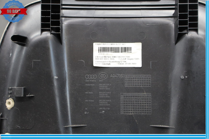 Load image into Gallery viewer, 09-12 Audi A5 A5 Quattro S5 Front Right Passenger Side Seat Back Cover Panel Oem