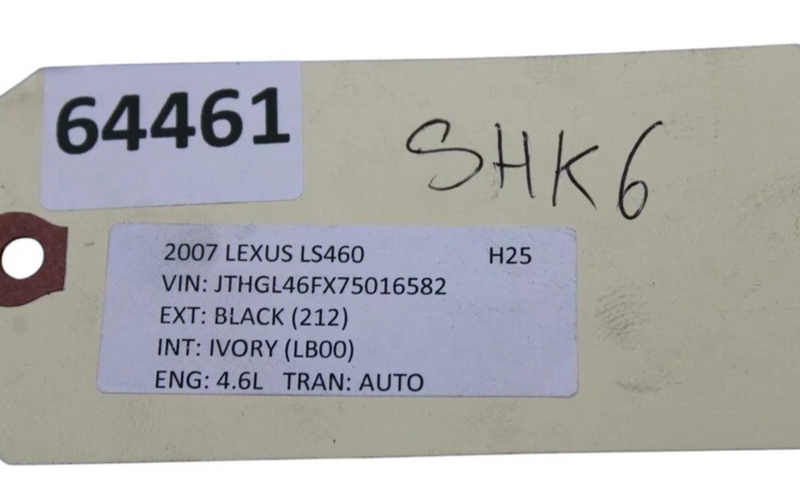 Load image into Gallery viewer, 2007 - 2012 LEXUS LS460 RWD FRONT LEFT SHOCK ABSORBER STRUT & COIL SPRING OEM