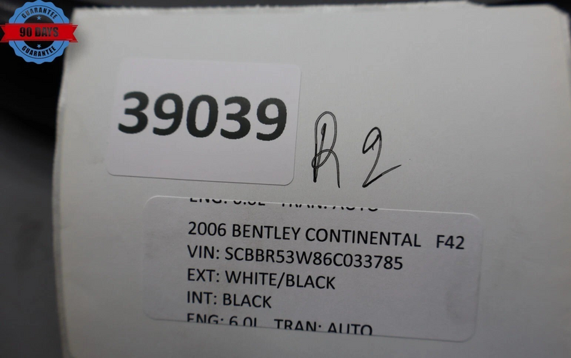 Load image into Gallery viewer, 03-10 Bentley Continental GT Flying Spur Driver Power Steering Wheel Black Oem