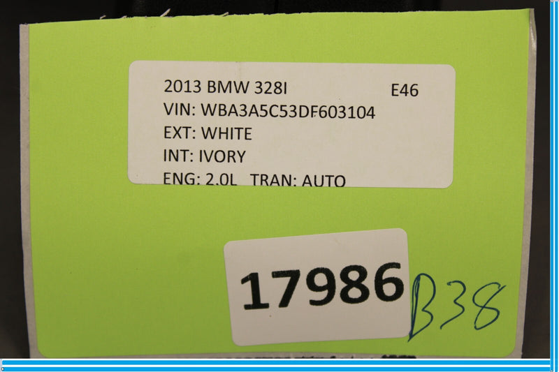 Load image into Gallery viewer, 12-18 BMW 320i 328i F30 Front Upper Inner Interior Rear View Mirror Oem