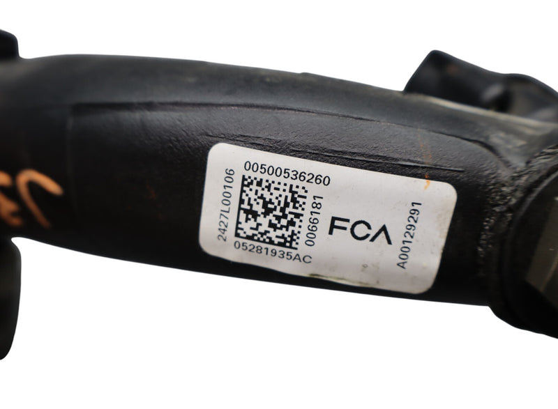 Load image into Gallery viewer, 17-19 Alfa Romeo Giulia Engine Intercooler Hose Tube w/Sensor 05281937 Oem