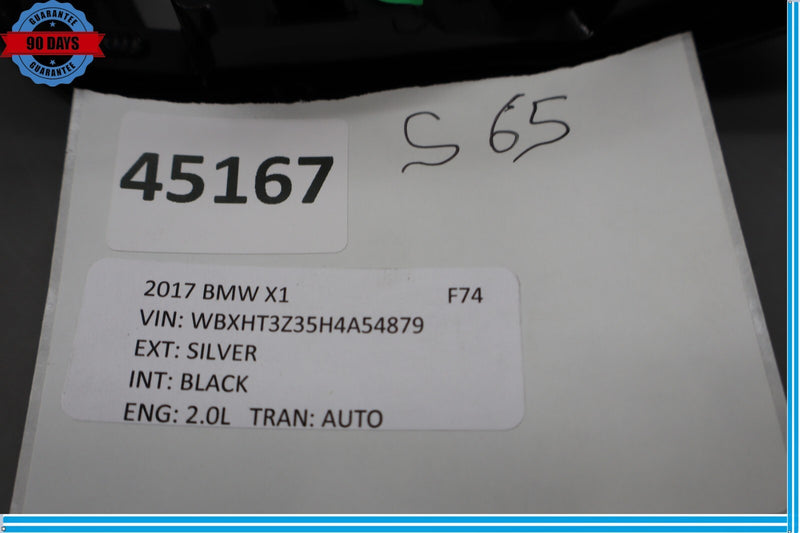 Load image into Gallery viewer, 16-22 BMW X1 F48 Dash AC Heat Climate Control Switch Bezel Cover Black Oem