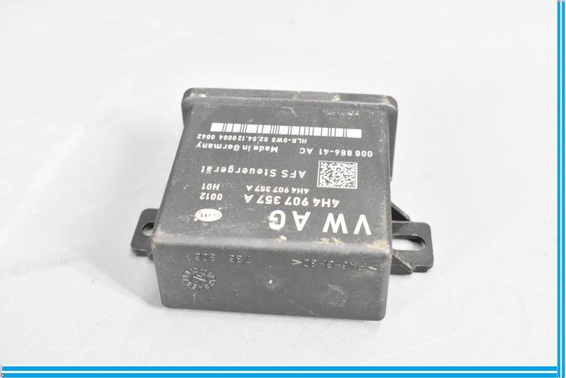Load image into Gallery viewer, 11-13 Audi A8 Quattro Headlight Level Control Module Unit 4H4907357A Oem