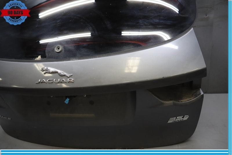 Load image into Gallery viewer, 17-20 Jaguar X761 F-Pace Rear Trunk Lid Liftgate Tailgate Hatch Shell Gray Oem