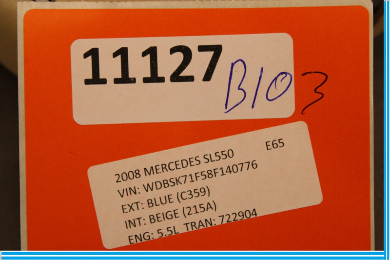 Load image into Gallery viewer, 03-12 Mercedes R230 SL500 SL550 Right Seat Backrest Recline Switch Cover Oem