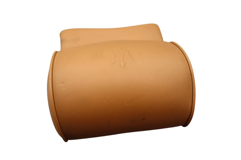 Load image into Gallery viewer, 03-13 Maserati Quattroporte M139 Rear Center Seat Headrest Brown 30817705A OEM