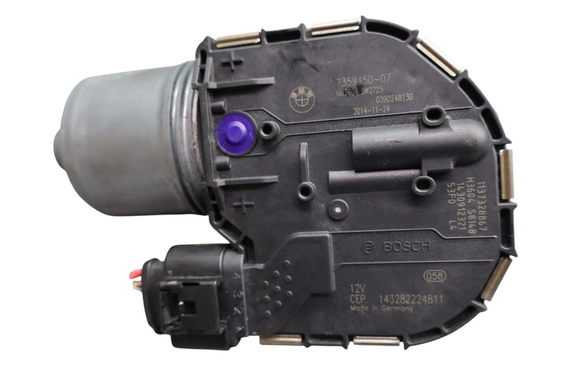 Load image into Gallery viewer, 14-21 BMW i3 i3s I01 Hybrid Front Right Side Windshield Wiper Motor 7359450 Oem