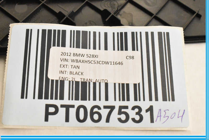 Load image into Gallery viewer, 11-13 BMW 528i 535i 550i F10 Front Left Driver Lower Seat Cover Trim Panel Oem