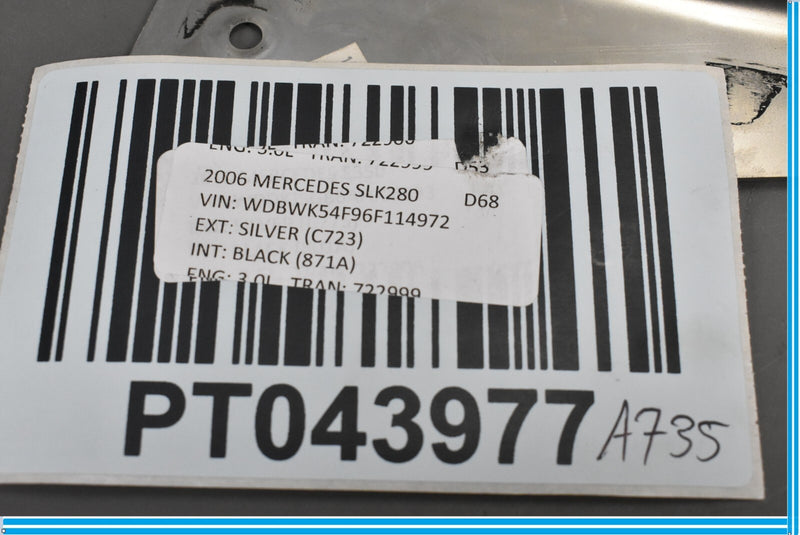 Load image into Gallery viewer, 05-11 Mercedes SLK280 SLK350 Front Left Driver Door Edge Guard Trim Cover Oem