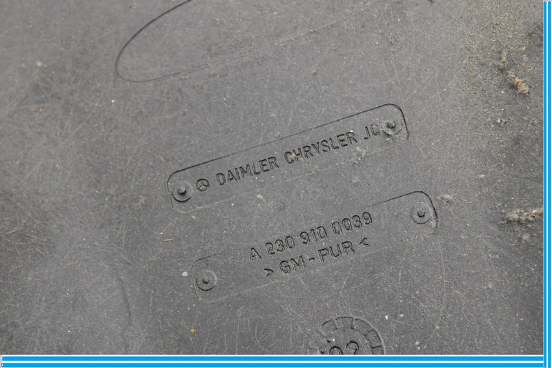 Load image into Gallery viewer, 03-06 Mercedes R230 SL500 Front Left Seat Leather Upper Backrest Trim Panel Oem