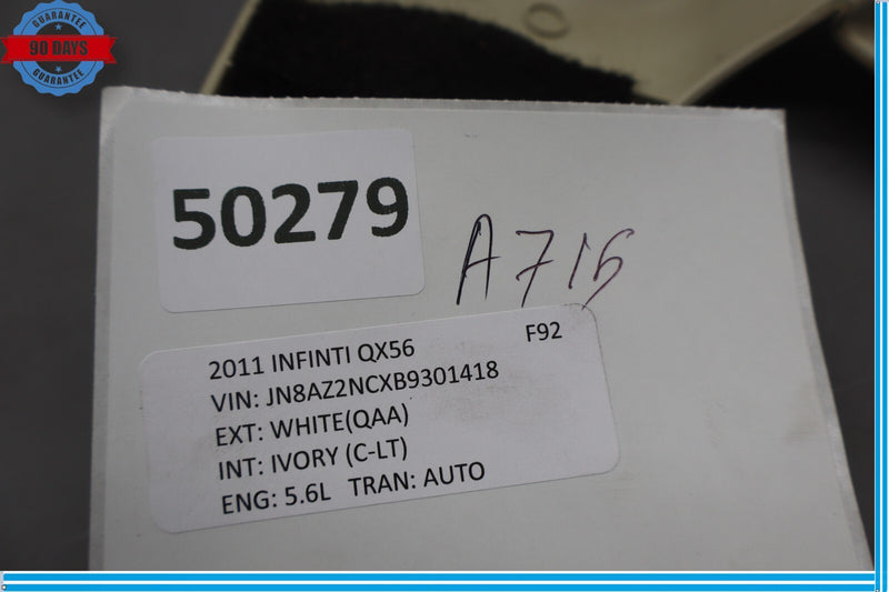 Load image into Gallery viewer, 11-20 Infiniti QX56 QX80 Front Left Driver Side Seat Inner Recline Cover Oem